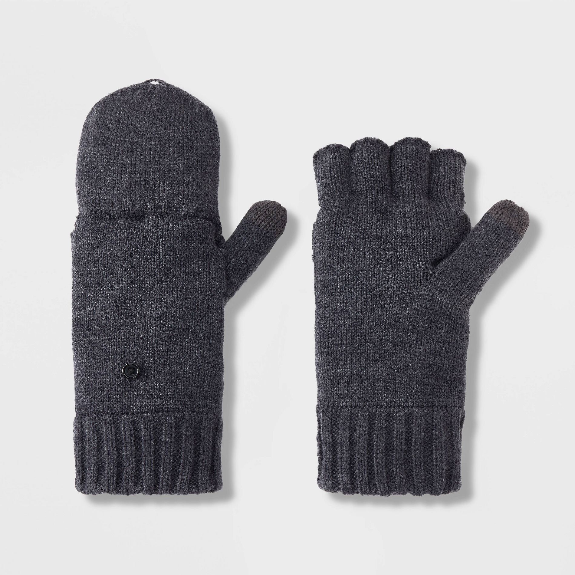 Men's Convertible Fleece Lined Mittens - Goodfellow & Co™