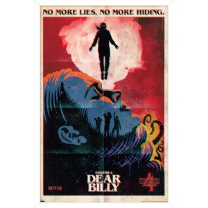 Trends International Netflix Stranger Things: Season 4 - Dear Billy Framed Wall Poster Prints - 1 of 4