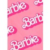 Mattel Barbie Logo On Repeat Soft Cuddly Plush Fleece Throw Blanket Wall  Scroll Pink : Target