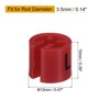 Unique Bargains Clothes Color Coding Reusable Easy to Use Hanger Markers 160 Pcs - 2 of 4