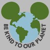 Men's Mickey & Friends Be Kind to Our Planet Mickey Mouse Logo T-Shirt - image 2 of 4