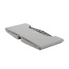 7" Porta Traveler Foldable Toilet Stool for Travel Gray - Squatty Potty - 2 of 4