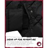 CANADA WEATHER GEAR Women's Winter Jacket - Heavyweight Long Length Bubble Puffer Parka (S-3X) - 4 of 4
