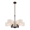 Livex Lighting Rubix 5 - Light Chandelier in  Bronze - 4 of 4