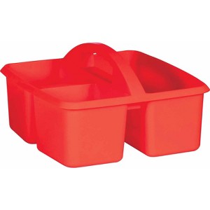 Teacher Created Resources Red Plastic Storage Caddy (Pack of 6) - 1 of 1