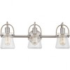 Quoizel Lighting Stafford 3 - Light Vanity in  Brushed Nickel - 2 of 4