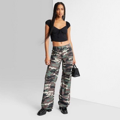 Wild Fable - Brandclub - Women's Mid-Rise Parachute Pants