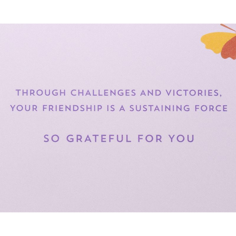 Friendship, Thank You or Thinking of You Card for Her Illustrated by Jordana Alves Araujo &#39;Your Friendship is a Sustaining Force&#39; - PAPYRUS, 3 of 8