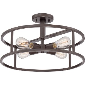 New Harbor Semi-Flush Mount Light - 1 of 4