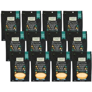 Frontier Co-Op Broccoli Cheddar Soup Mix - Case of 12/4.59 oz - 1 of 4