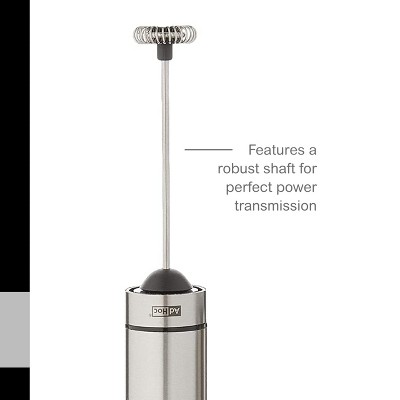AdHoc Stainless Steel Battery-Powered Milk and Sauce Frother