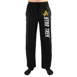 Star Trek Emblem Men's Loungewear Sleep Lounge Pants - 1 of 2