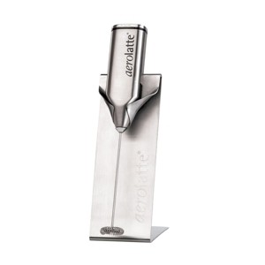 Aerolatte Professional Stainless Steel Steam-Free Handheld Milk Frother with Stand - 1 of 4