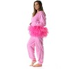 Just Love Womens One Piece Winter & Christmas Character Adult Bodysuit Hooded Pajamas - 4 of 4