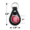 National Lampoons Christmas Vacation Jolliest Bunch Black Leather Keychain - 2 of 4