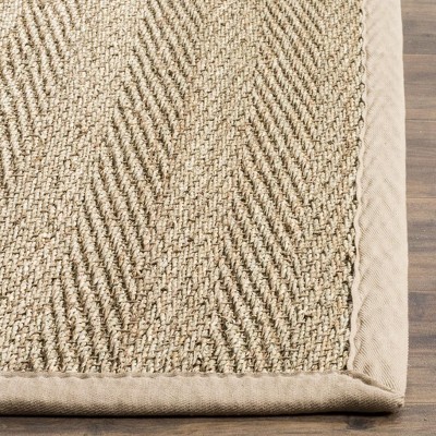Reversible Gray Cotton Flat Woven Rug 47" Easy Care