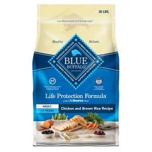 Blue Buffalo Life Protection Formula Natural Adult Dry Dog Food with Chicken and Brown Rice - 1 of 4