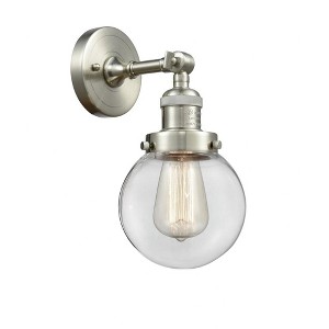 Beacon - 1 Light Wall Sconce In Industrial Style-12 Inches Tall and 6 Inches Wide - 1 of 1
