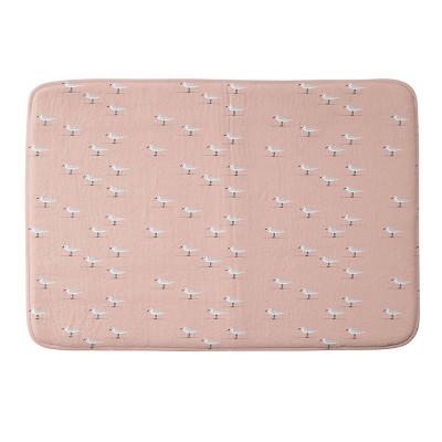 Softlux Extra Thick Charcoal Infused Diamond Memory Foam Runner Bath Mat -  Microdry : Target