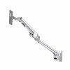 Ergotron 45-437-026 MX Mini Wall Mounting Arm for 24" Monitor, Polished Aluminum - 2 of 3