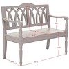 Benjamin Bench - AMH6500 - Safavieh Couture - 4 of 4