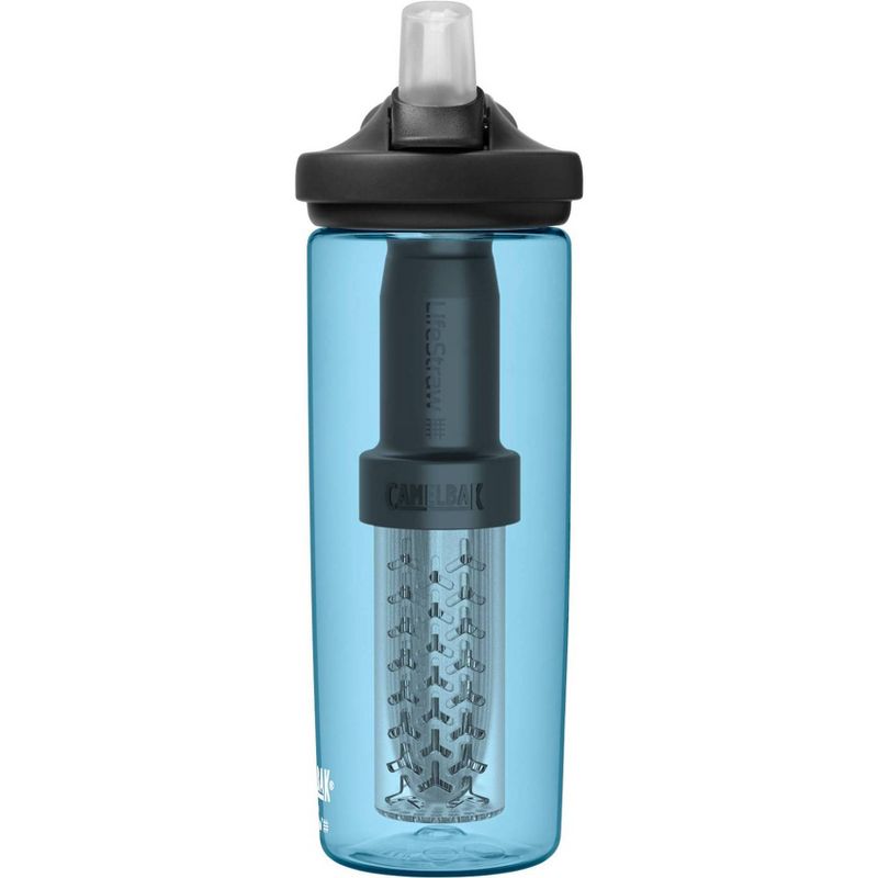 CamelBak 20oz Eddy+ Tritan Renew Water Bottle filtered by Life Straw, 4 of 9