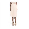 Women's Pleated Sheer Uneven Hem Midi Skirt - Chelsea28 - 2 of 4