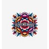 Yo Soy Mis Raices Floral Art Adult Crew Neck Short Sleeve Tee - 2 of 2