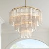 Possini Euro Design Possini Euro Marcie 31" Wide Soft Gold 3-Tier Chandelier - 2 of 4