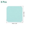 Unique Bargains Diatomite Water Absorbent Coasters Dish Drying Mats 4 x 4 Inch 6 Pcs - 2 of 4