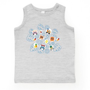 Leo the Truck Palm Leaves and Floral Outline - Toddler Graphic Tank - 1 of 3