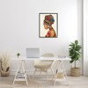 Stupell Industries Woman Wearing Traditional African Fashion Headwrap Black Framed Giclee Art - 2 of 4