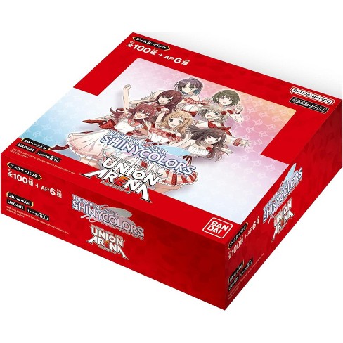 Bandai UA04BT Union Arena Booster Box, Idolmaster Shiny Colors (Box), 20 Pack Japanese - image 1 of 2