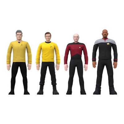 FleXfigs: Star Trek Captains - 4 Character Pack - Ages 3+