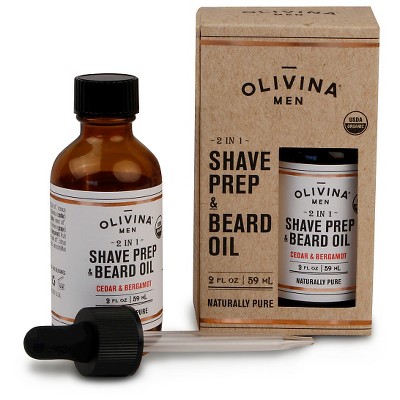 olivina men 2 in 1 shave prep beard oil 2 fl oz target