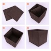 REGALWOVEN Fabric Reinforced Storage Bin for Organizing Clothes Books 2 Pcs - 3 of 4