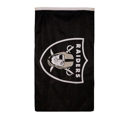 3'x5' Single Sided Flag w/ 2 Grommets, Las Vegas Raiders