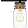 Quoizel Lighting Keesey 4 - Light Vanity in  Matte Black - 3 of 4