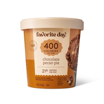 Reduced Fat Chocolate Pecan Pie Ice Cream -16oz - Favorite Day™