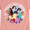 Girls' - Disney - Merry Everything Fitted Short Sleeve Graphic T-Shirt - 2 of 4