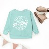 The Juniper Shop SmileyWorld Have The Day You Deserve Circle Youth Sweatshirt - 3 of 4
