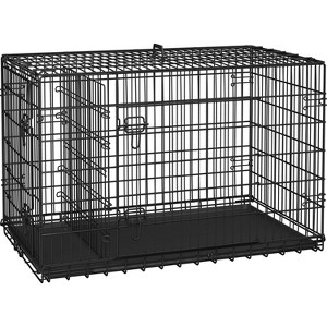 Yaheetech Metal Dog Crate for Small to Medium-Sized Dogs, Black - 1 of 4