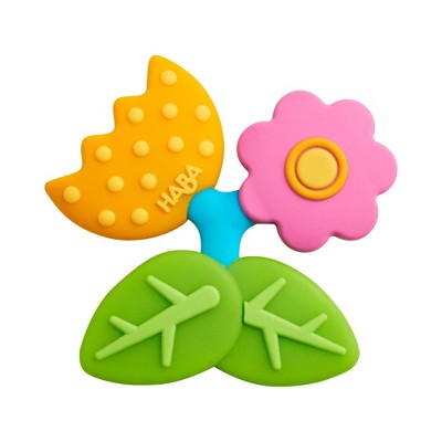 HABA Clutching Toy Petal - Silicone Teether