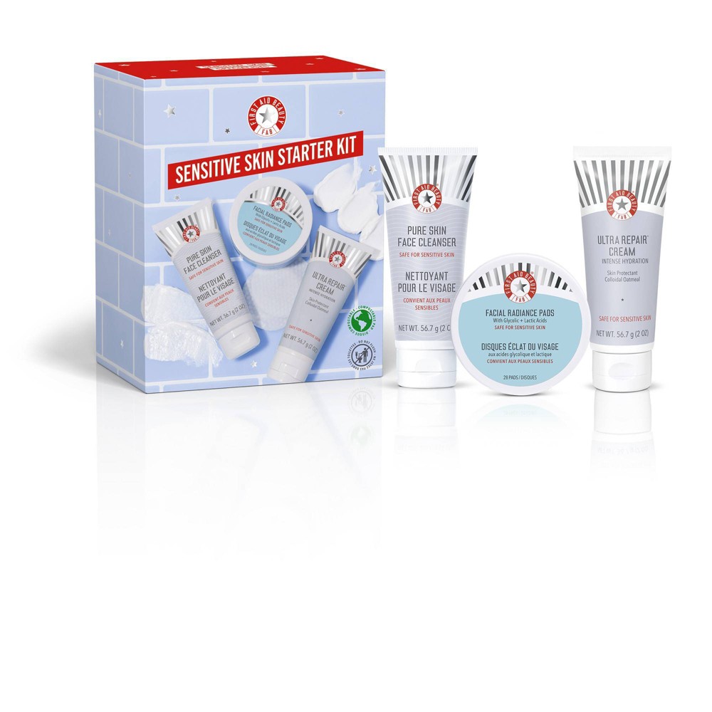 Photos - Beauty Salon Equipment FIRST AID BEAUTY Sensitive Skin Starter Kit - 3pc - Ulta Beauty