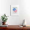 Deny Designs Ayeyokp Blue Pink Leaves Matisse Art Print - 2 of 4