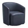 NicBex Modern Swivel Chair with Pocket Coil Seat Cushion, Soft & Durable Upholstery for Living Room, Bedroom, Office Accent - 2 of 4