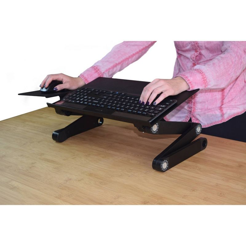 Workez Adjustable Height & Tilt Keyboard Stand - Uncaged Ergonomic, 5 of 9