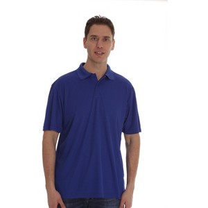 At The Buzzer Men’s Polo Shirt – Short‑Sleeve Golf & Tennis Top - 1 of 3