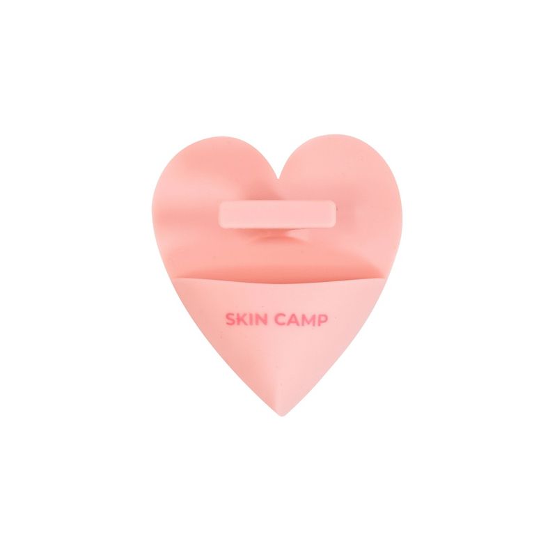 Skin Camp Silicone Heart Brush, 3 of 4