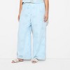 Women's High-Rise Eyelet Relaxed Pants - Wild Fable™ - 2 of 3